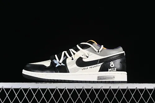 All Categories Air Jordan Jordan Series Basketball Shoes Air Jordan 1 Low Air Jordan 1 Low AJ1 Joe 1 Panda Prank Rap Theme-Big Shot Low-top Cultural Casual Shoes